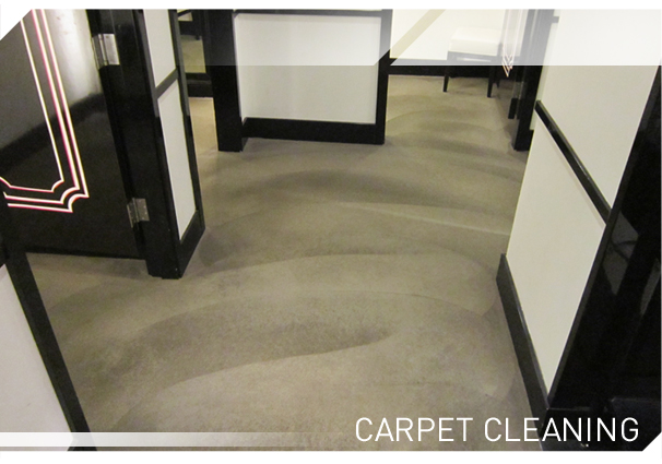 Carpet Cleaning work for a department store. 