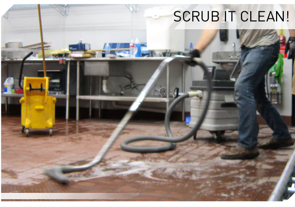 Ceramic Tile Scrubbing